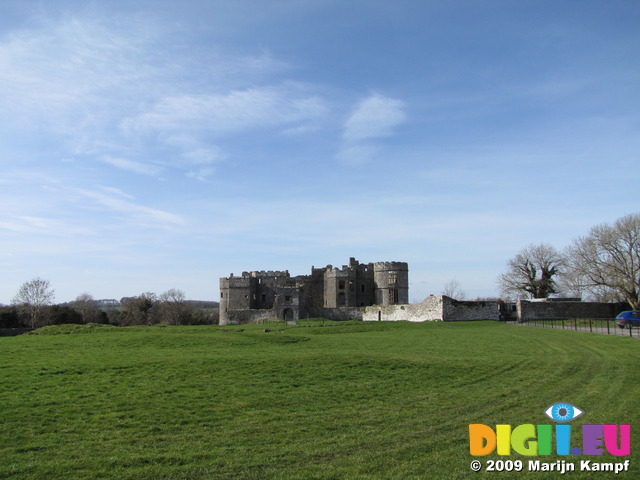 SX03158 East range of Carew castle